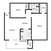 La Serena Rowland Heights, CA 2x1 Bedroom Floor Plan 965 SF